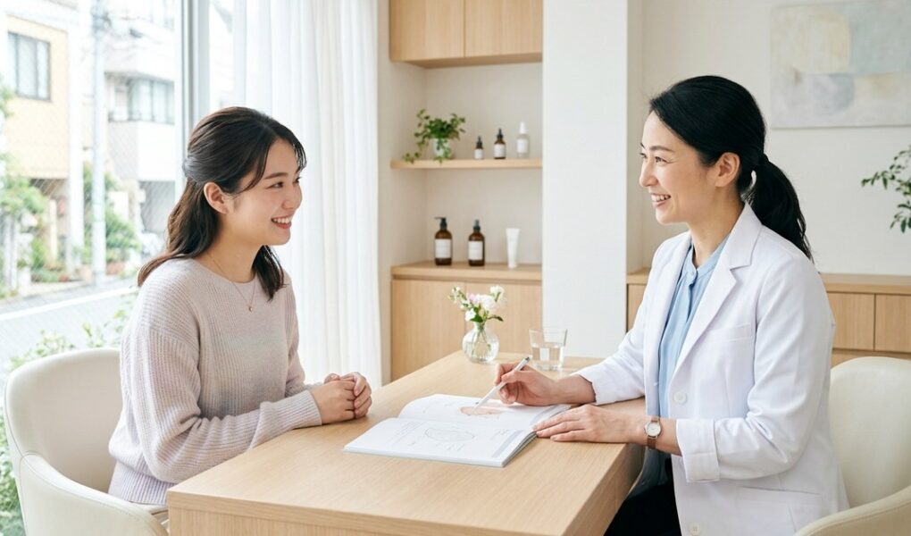 美容皮膚科の初診・当日の流れを完全解説!メイクをして行っても大丈夫?